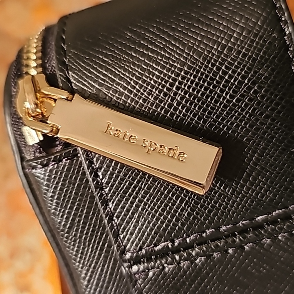 kate spade Jewelry Box Zip-Around Black Small - Picture 3 of 7